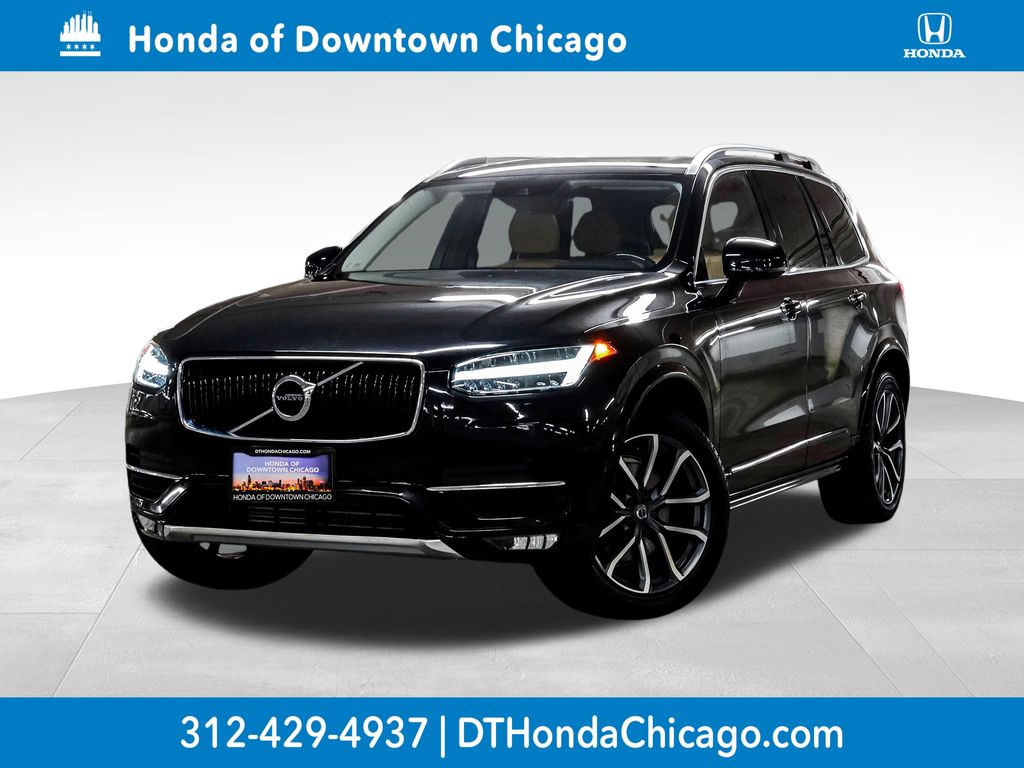 Onyx Black Metallic 2016 Volvo XC90 T6 Momentum AWD SUV / Crossover All-Wheel Drive Automatic