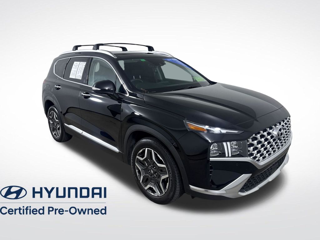 Twilight Black 2023 Hyundai Santa Fe Limited FWD SUV / Crossover Front-Wheel Drive Automatic