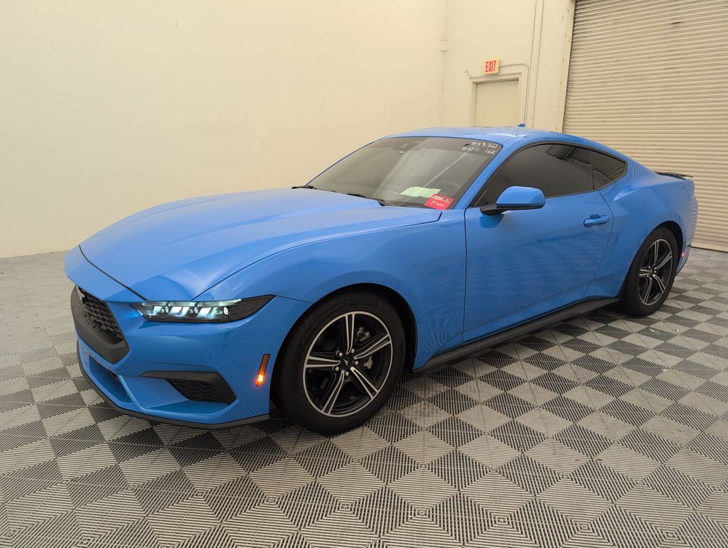2025 Grabber Blue Metallic Ford Mustang EcoBoost RWD Coupe
