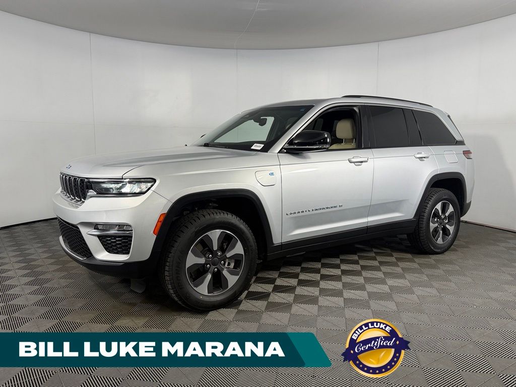 Silver Zynith 2022 Jeep Grand Cherokee 4xe SUV / Crossover Four-Wheel Drive 8-Speed Automatic
