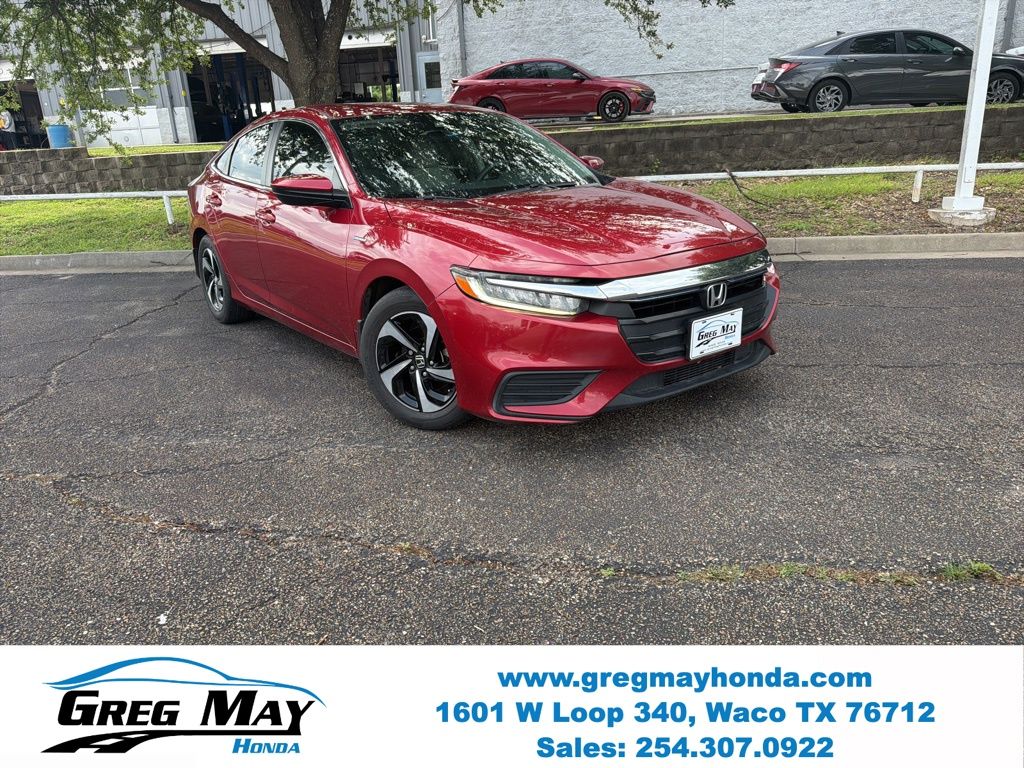 Radiant Red Metallic 2021 Honda Insight EX FWD Sedan Front-Wheel Drive Continuously Variable Transmission