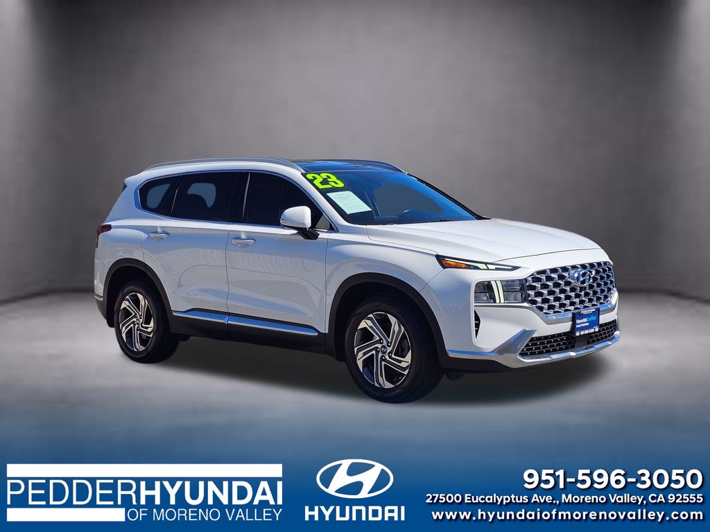 White Pearl 2023 Hyundai Santa Fe SUV / Crossover Front-Wheel Drive 8-Speed Automatic