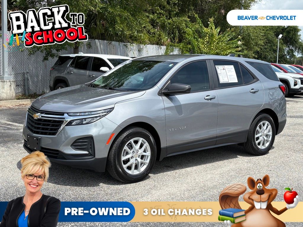 Sterling Gray Metallic 2024 Chevrolet Equinox SUV / Crossover Front-Wheel Drive 6-Speed Automatic Overdrive