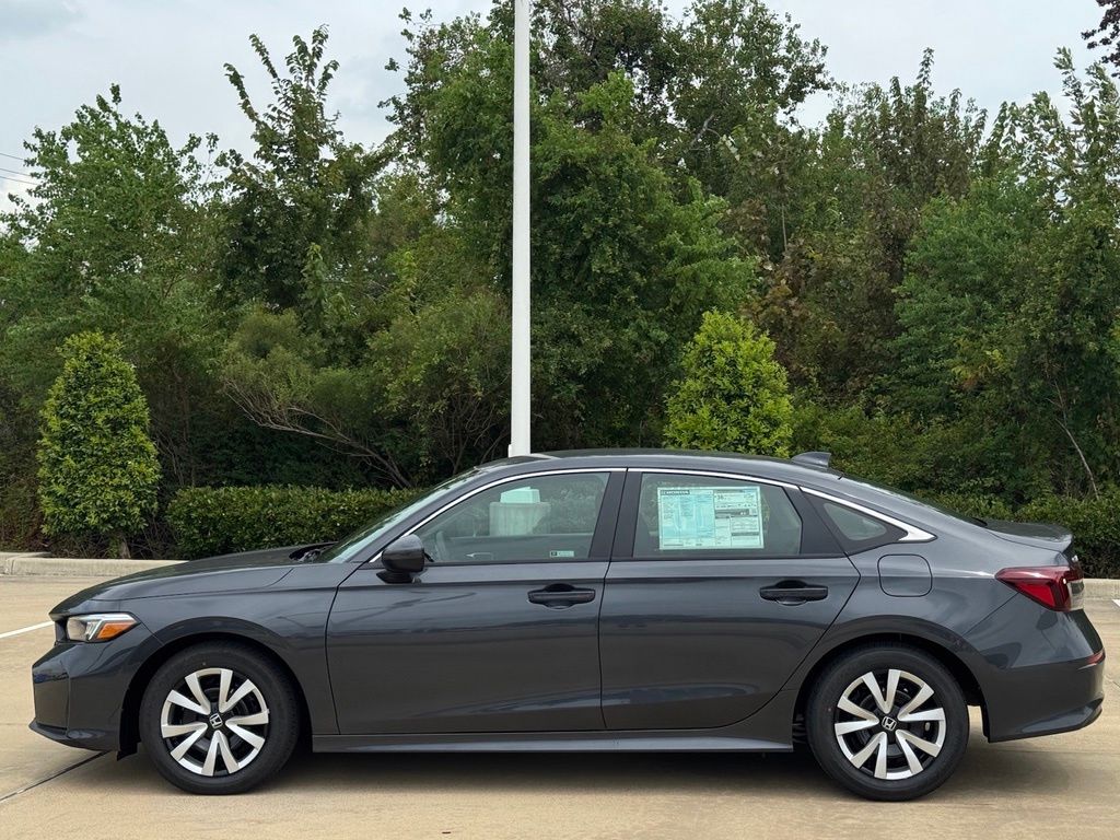 2026 Honda Civic LX Gray at Bayway Cadillac of The Woodlands