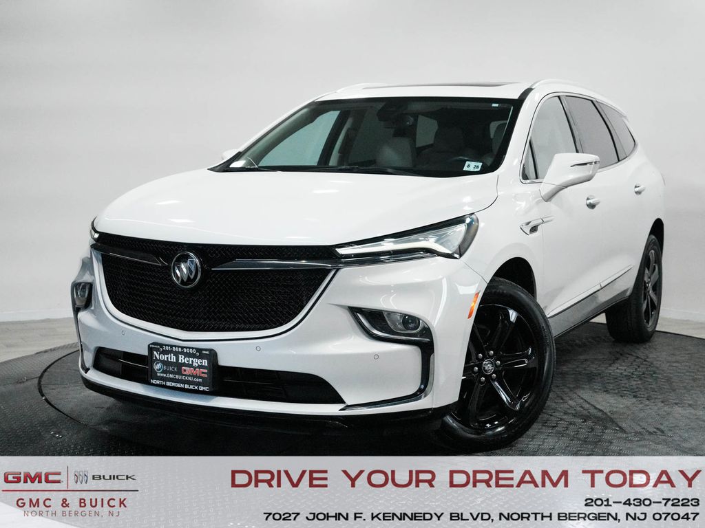 White Frost Tricoat 2023 Buick Enclave Essence AWD SUV / Crossover Four-Wheel Drive 9-Speed Automatic