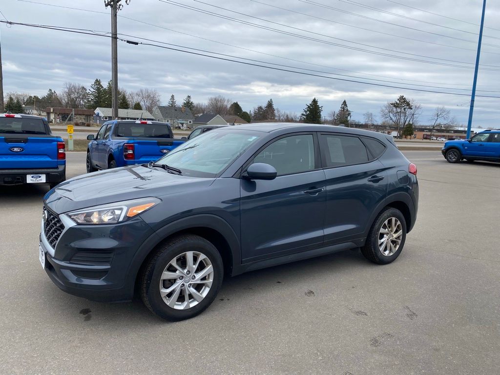 Dusk Blue 2019 Hyundai Tucson SUV / Crossover All-Wheel Drive 6-Speed Automatic