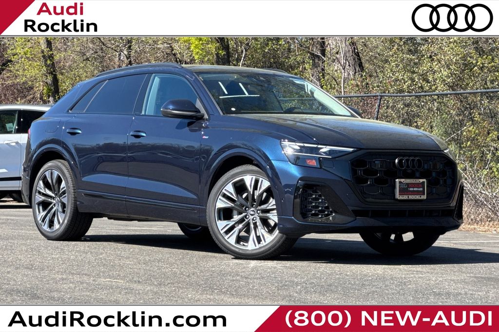 Blue 2026 Audi Q8 quattro Premium Plus 55 TFSI SUV / Crossover All-Wheel Drive 8-Speed Automatic