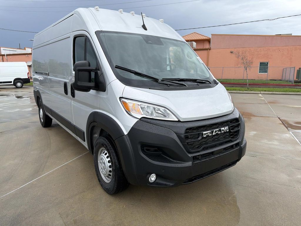 Bright Silver Clearcoat Metallic 2026 RAM ProMaster Van 9-Speed Automatic