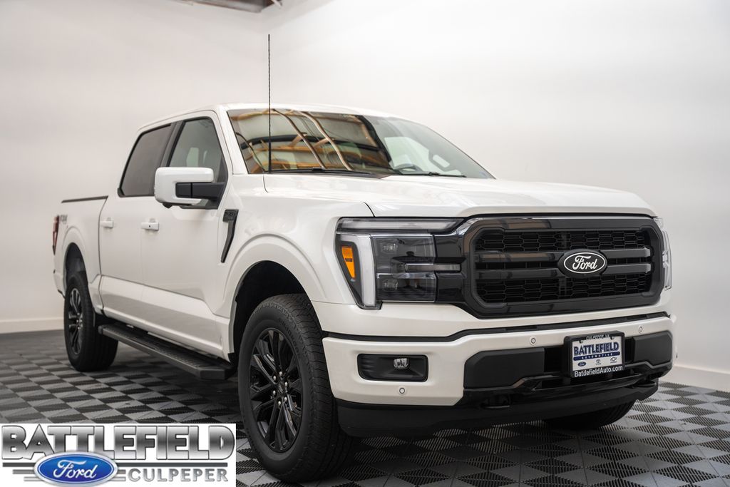 Star White Metallic Tri-Coat 2026 Ford F-150 Pickup Truck Four-Wheel Drive Automatic
