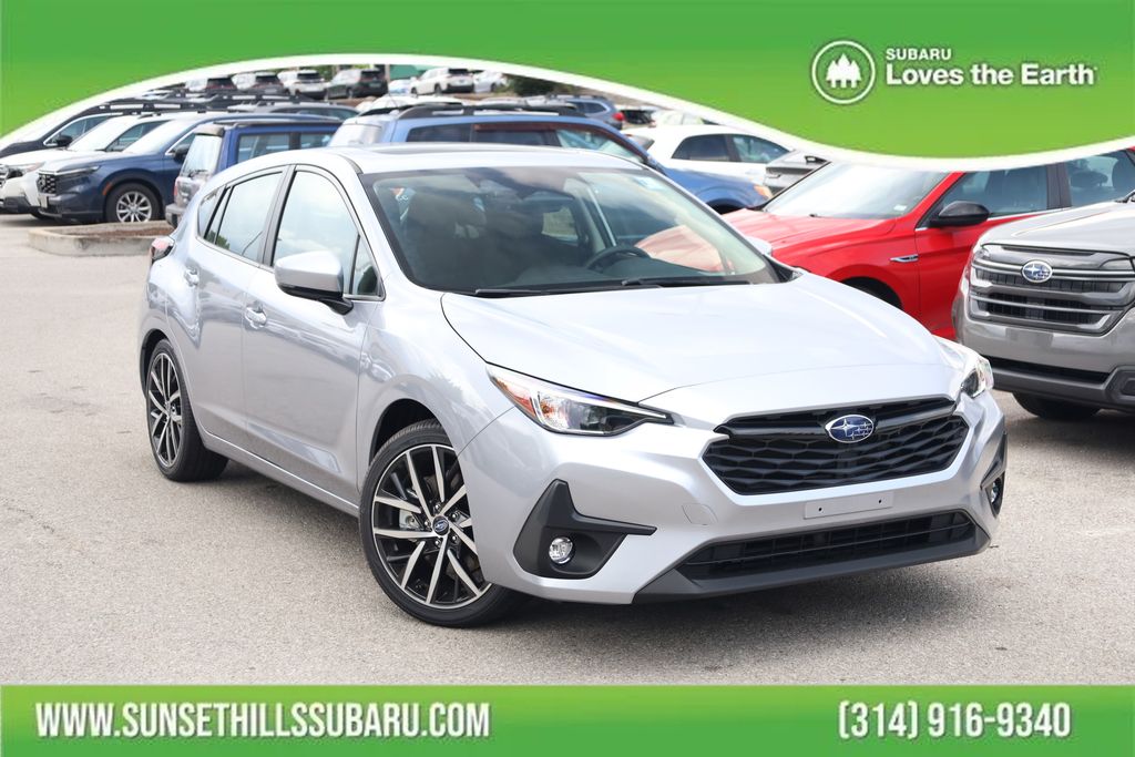 Ice Silver Metallic 2026 Subaru Impreza Wagon All-Wheel Drive Continuously Variable Transmission