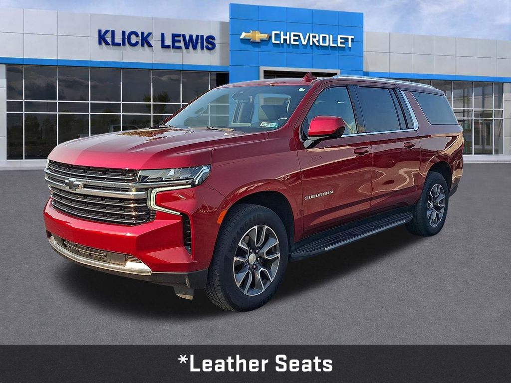 2021 Chevrolet Suburban LT Red at Carlisle Cadillac Buick GMC