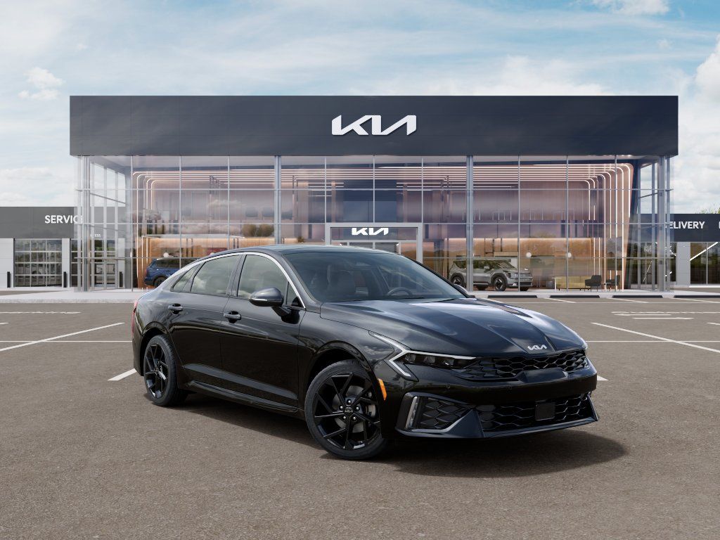 2026 Aurora Black Pearl Kia K5 GT-Line AWD Sedan