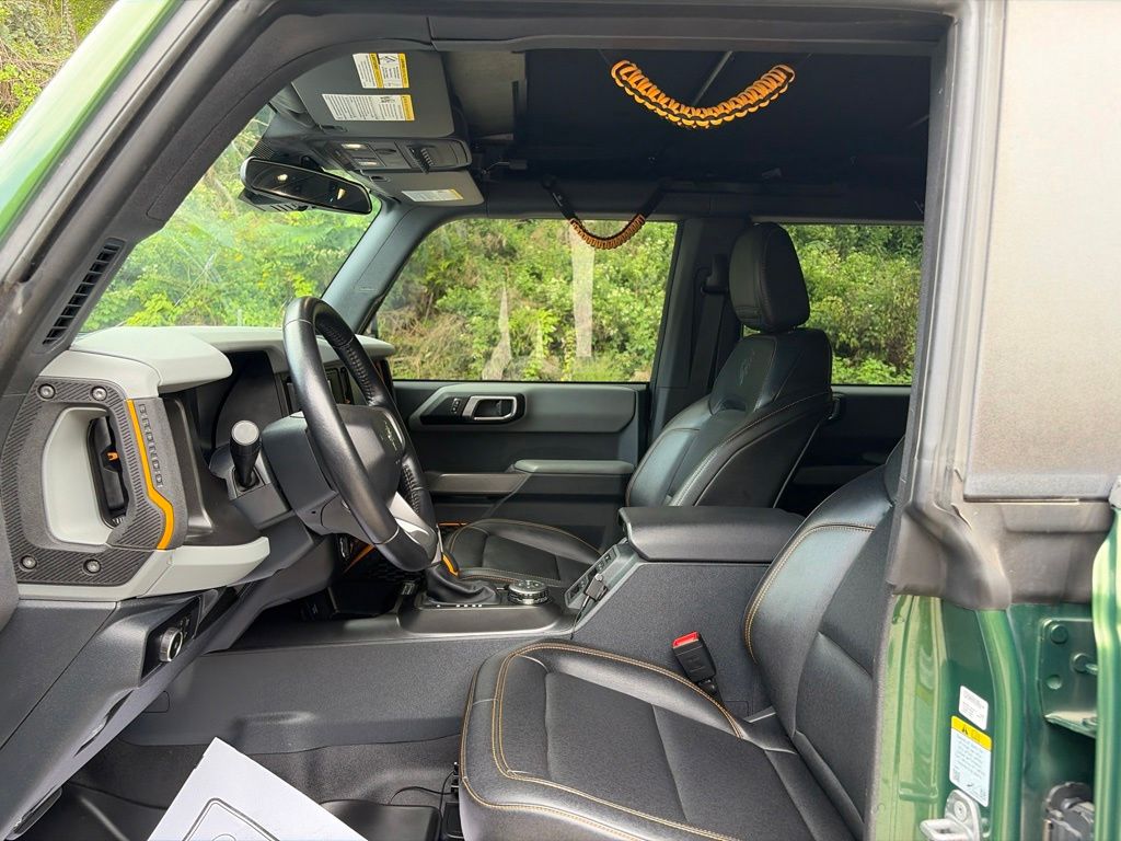 2023 Ford Bronco Badlands Green at Subaru and VW of Moon Township