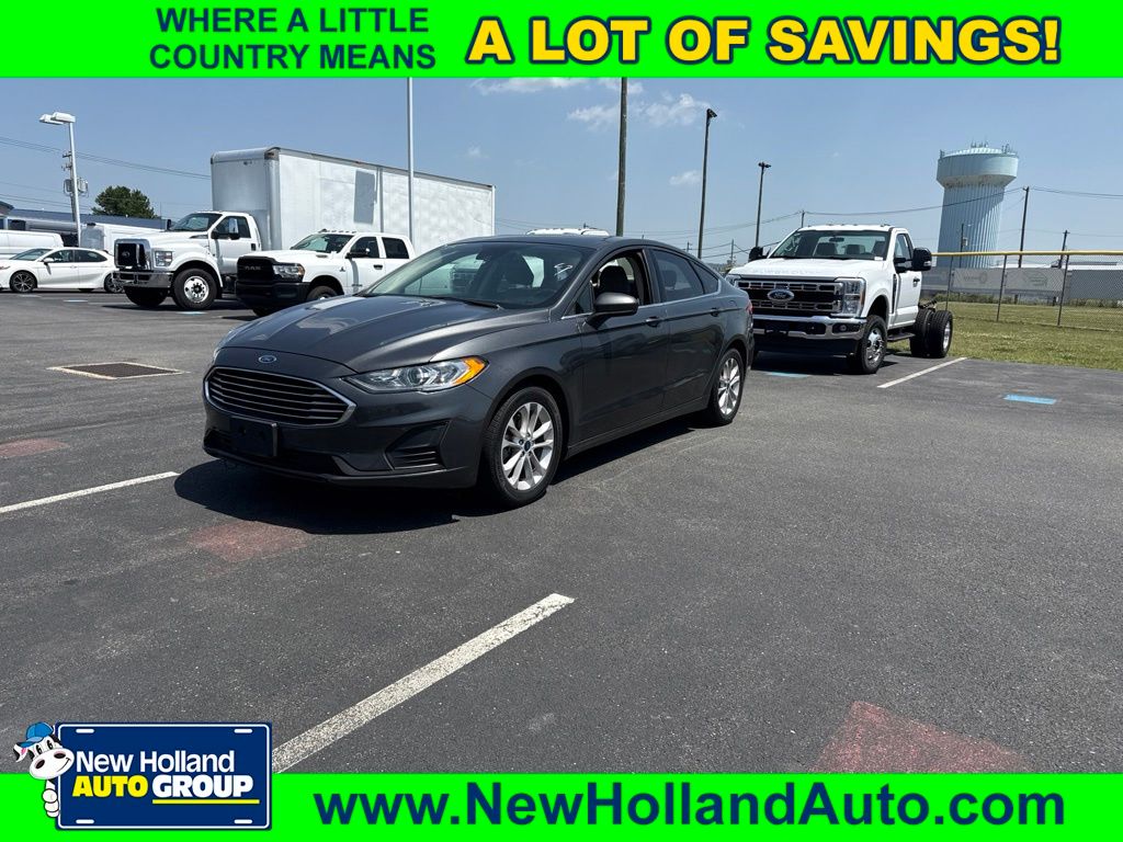 Gray (Magnetic) 2020 Ford Fusion Sedan Front-Wheel Drive 6-Speed Automatic