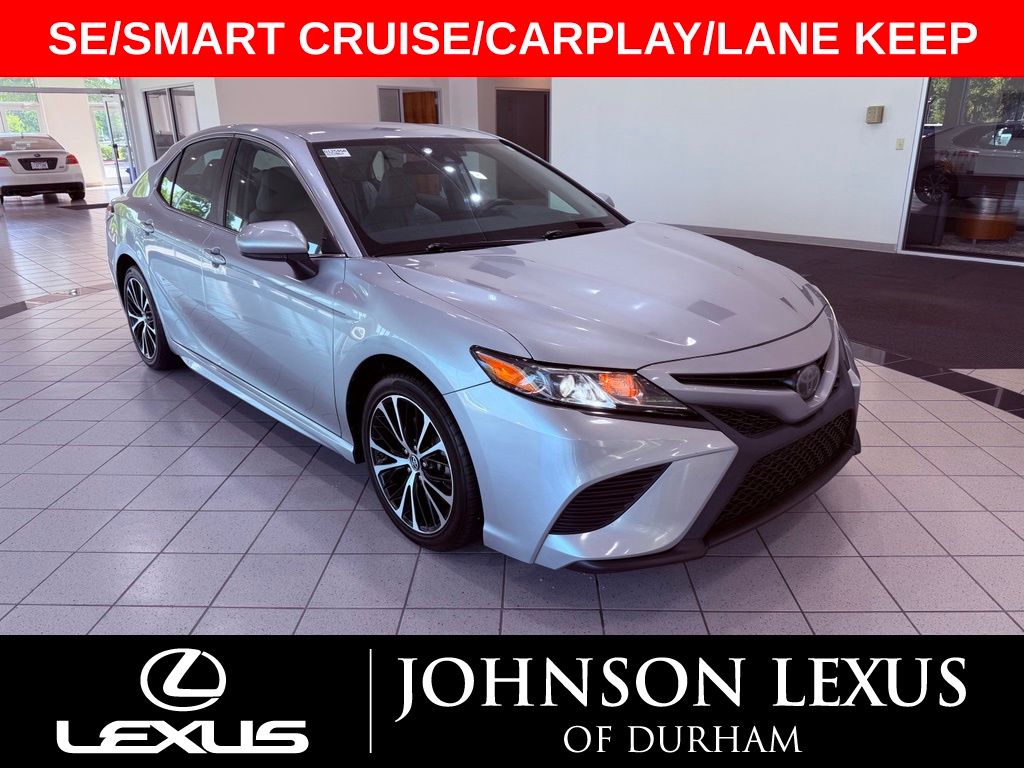 Celestial Silver Metallic 2019 Toyota Camry Sedan Front-Wheel Drive 8-Speed Automatic