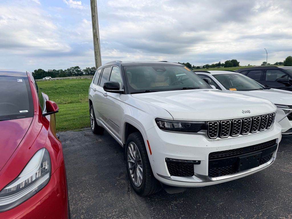 Used 2023 Jeep Grand Cherokee L Summit with VIN 1C4RJKEG7P8803468 for sale in Kansas City