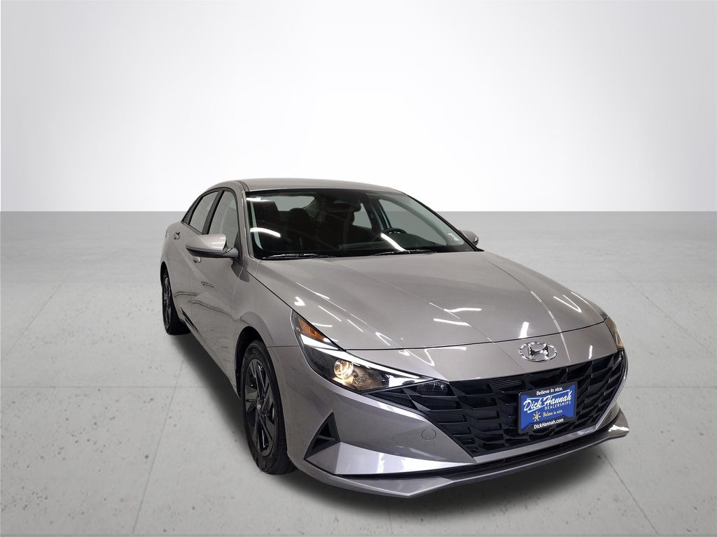 2023 Hyundai Elantra Hybrid Blue