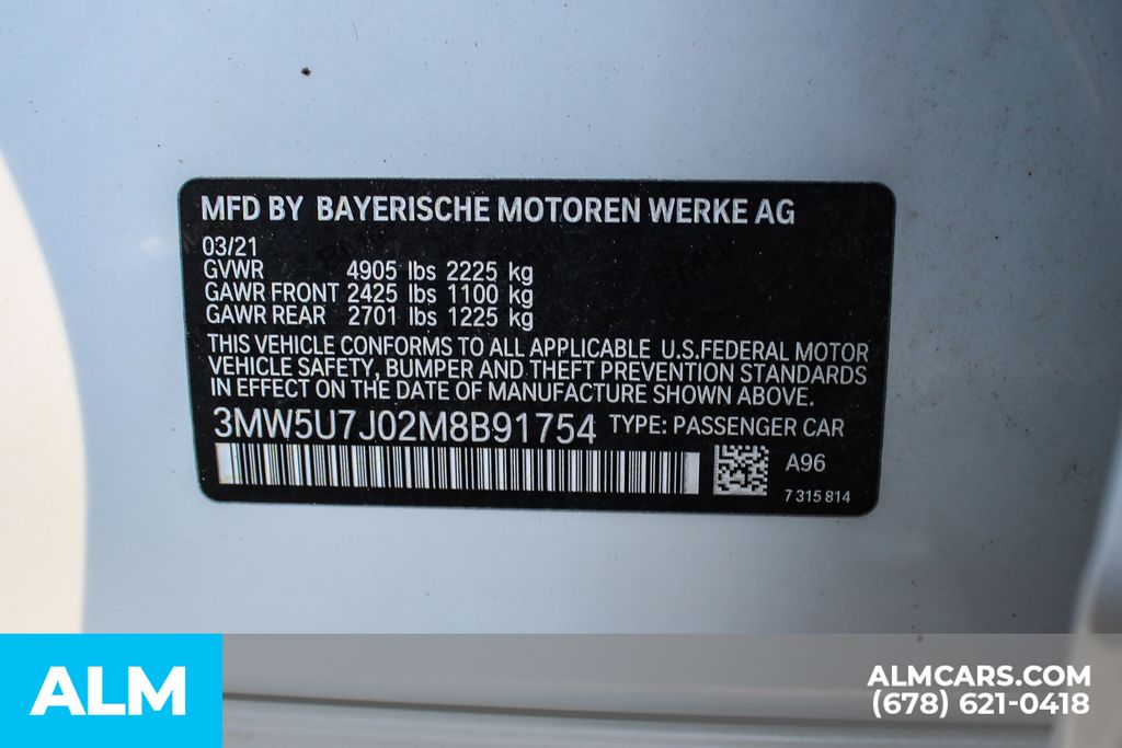 Used 2021 White BMW M340i image 43