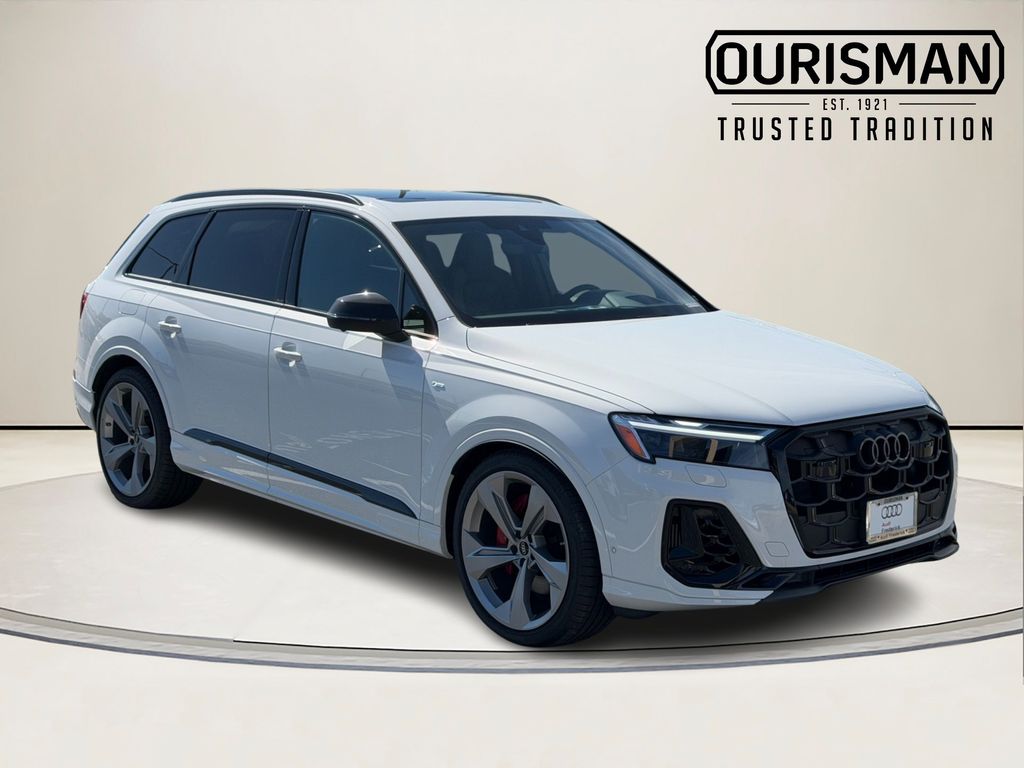 Glacier White Metallic 2026 Audi Q7 SUV / Crossover All-Wheel Drive 8-Speed Automatic