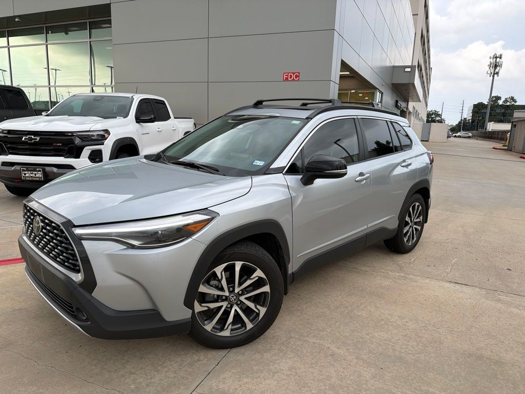 2025 Toyota Corolla Cross XLE Silver at Monument Chevrolet