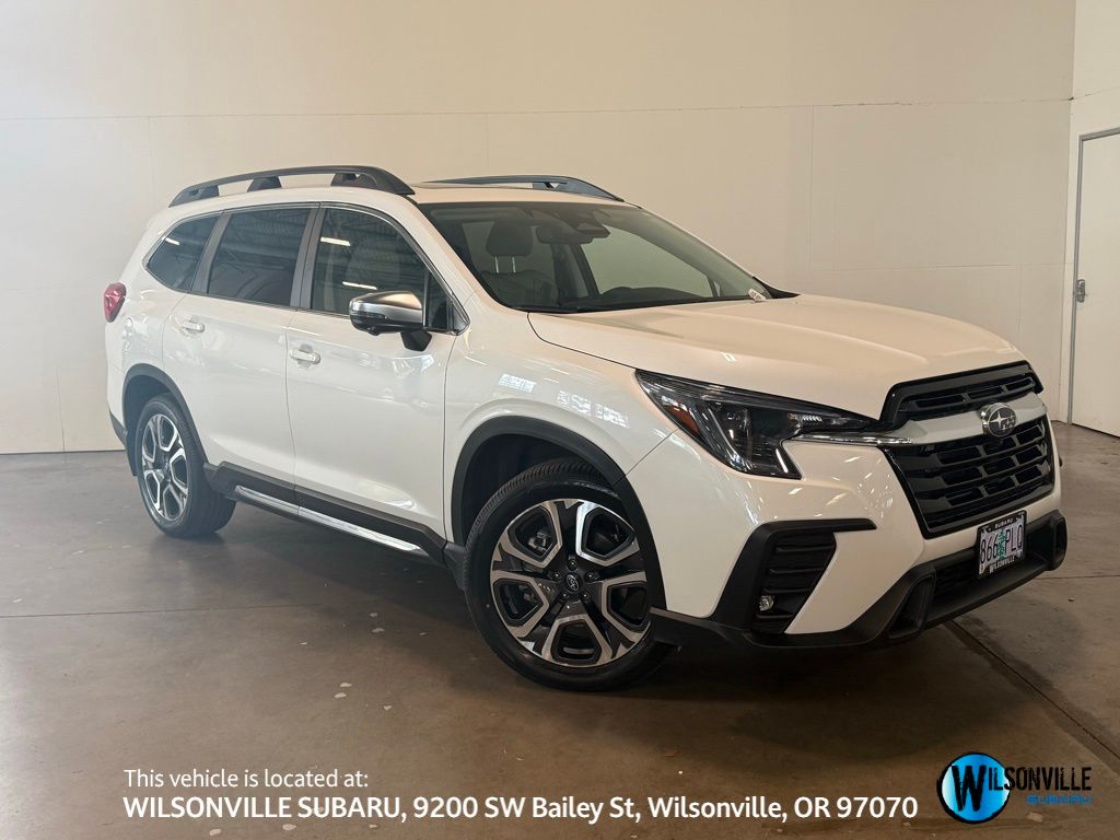 Crystal White Pearl 2023 Subaru Ascent Limited 7-Passenger AWD SUV / Crossover All-Wheel Drive Continuously Variable Transmission