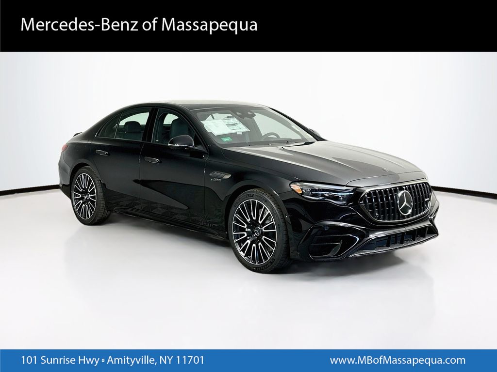 Black 2026 Mercedes-Benz E-Class Sedan All-Wheel Drive 9-Speed Automatic
