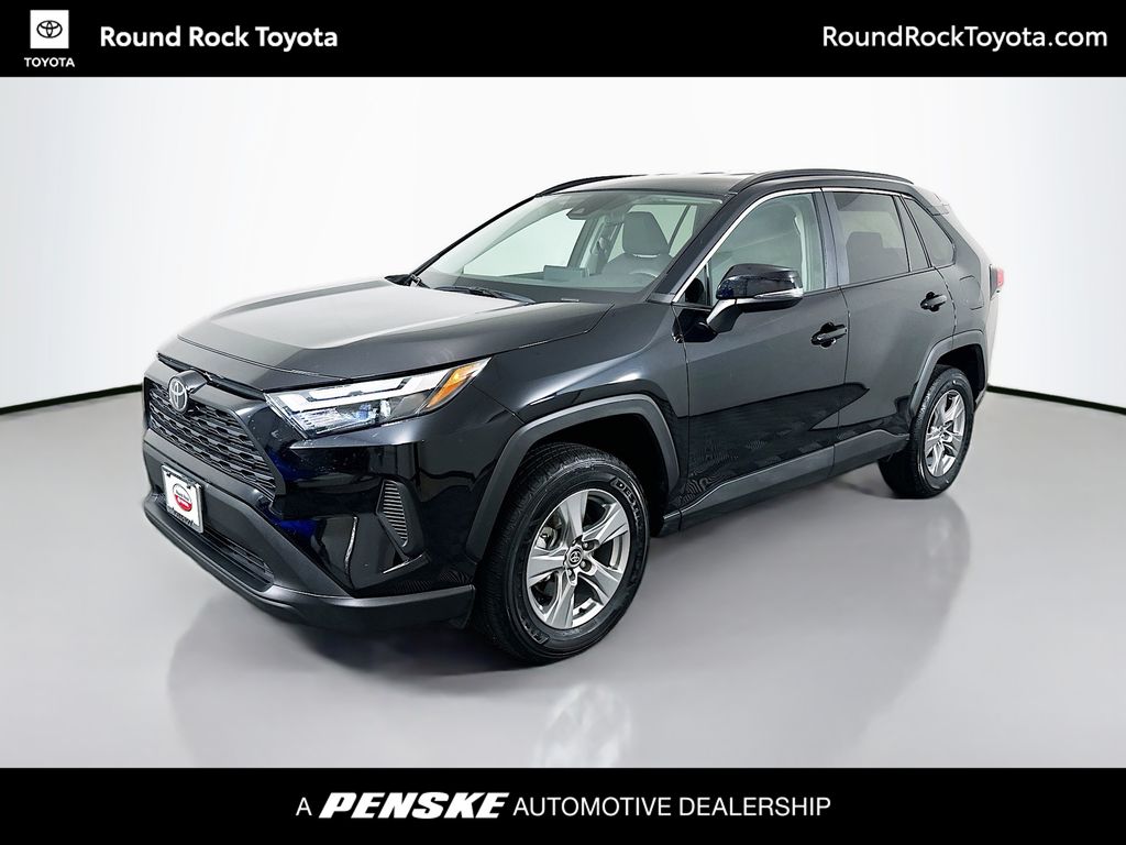Midnight Black Metallic 2025 Toyota RAV4 XLE FWD SUV / Crossover Front-Wheel Drive 8-Speed Automatic