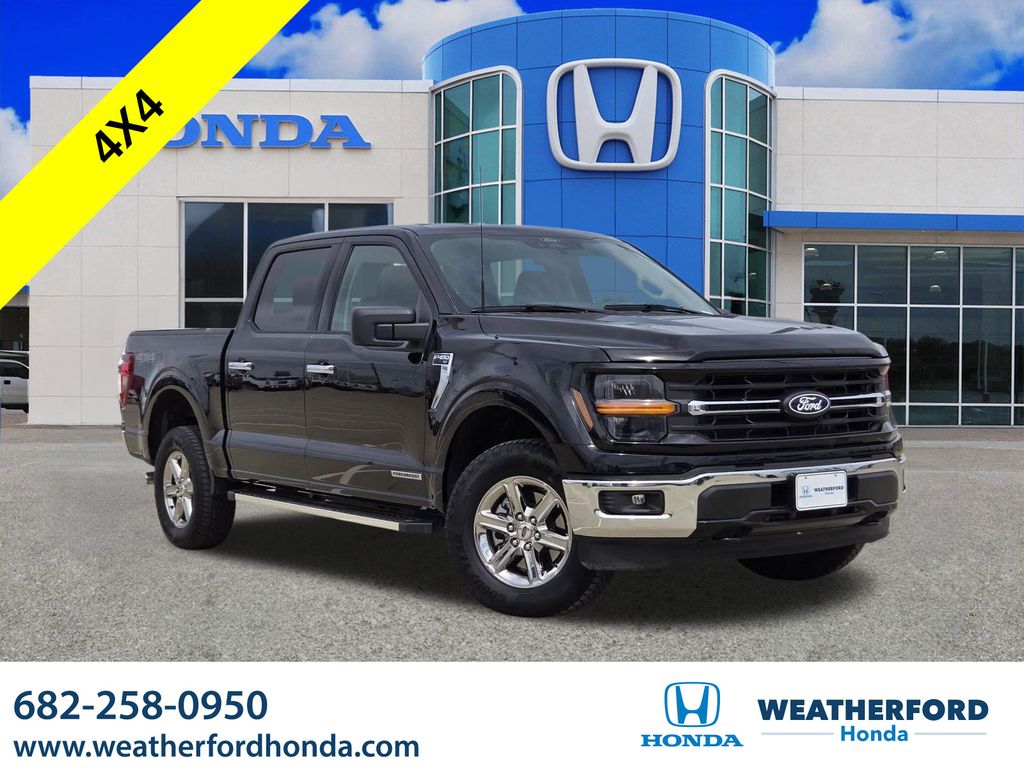 Agate Black Metallic 2025 Ford F-150 Pickup Truck Four-Wheel Drive Automatic