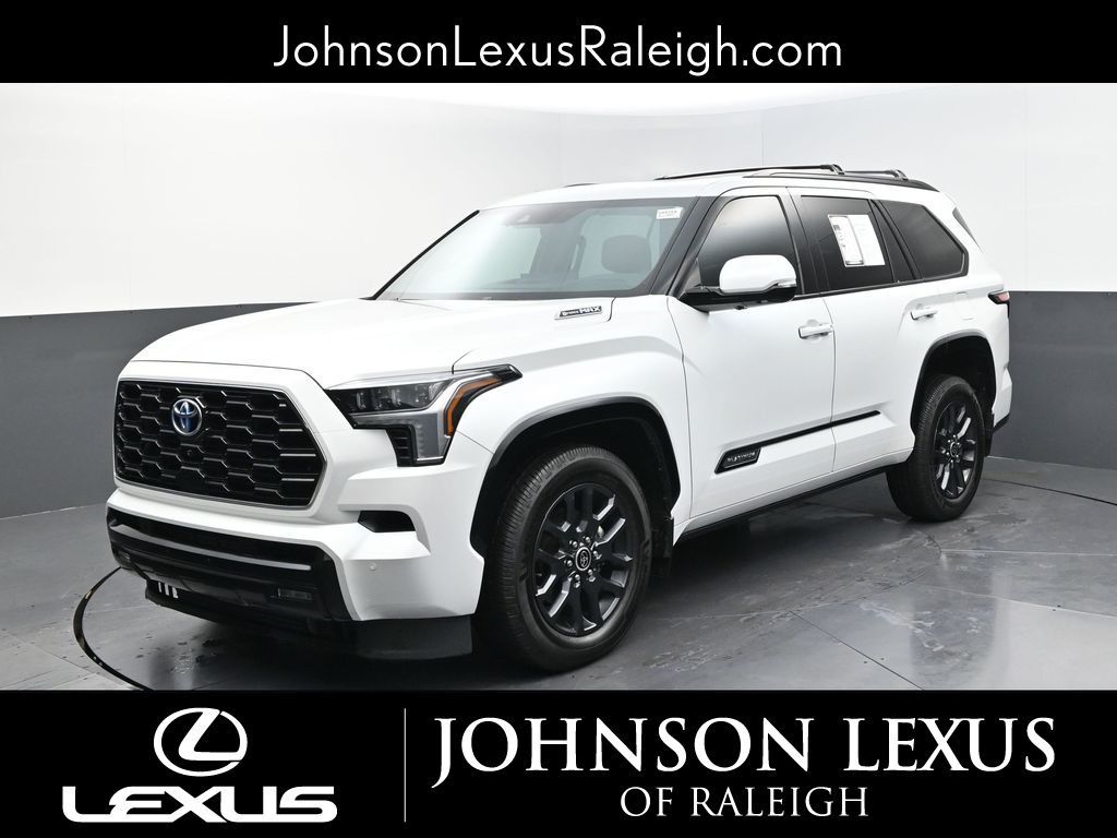 Pearl 2023 Toyota Sequoia Platinum 4WD SUV / Crossover Four-Wheel Drive Automatic