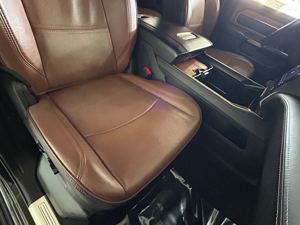 Used 2024 Diamond Black Crystal Pearlcoat Ram Longhorn image 49