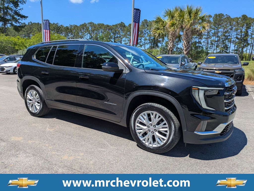 Black (Ebony Twilight Metallic) 2024 GMC Acadia Elevation AWD SUV / Crossover Four-Wheel Drive 8-Speed Automatic