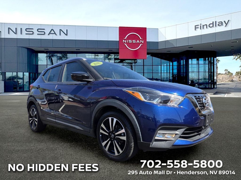Deep Blue Pearl Metallic 2020 Nissan Kicks SUV / Crossover Front-Wheel Drive Continuously Variable Transmission