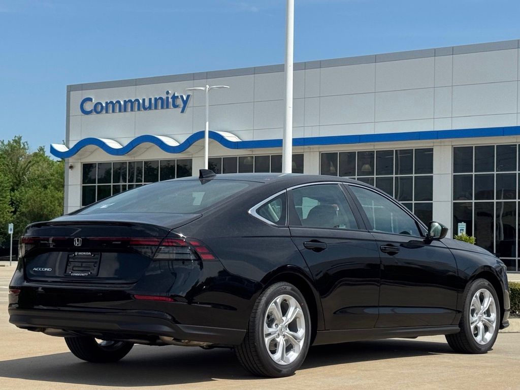 2026 Honda Accord LX Black at Community Honda