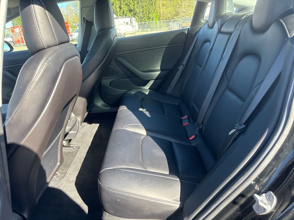 2018 Black Tesla Model 3 Long Range RWD Sedan