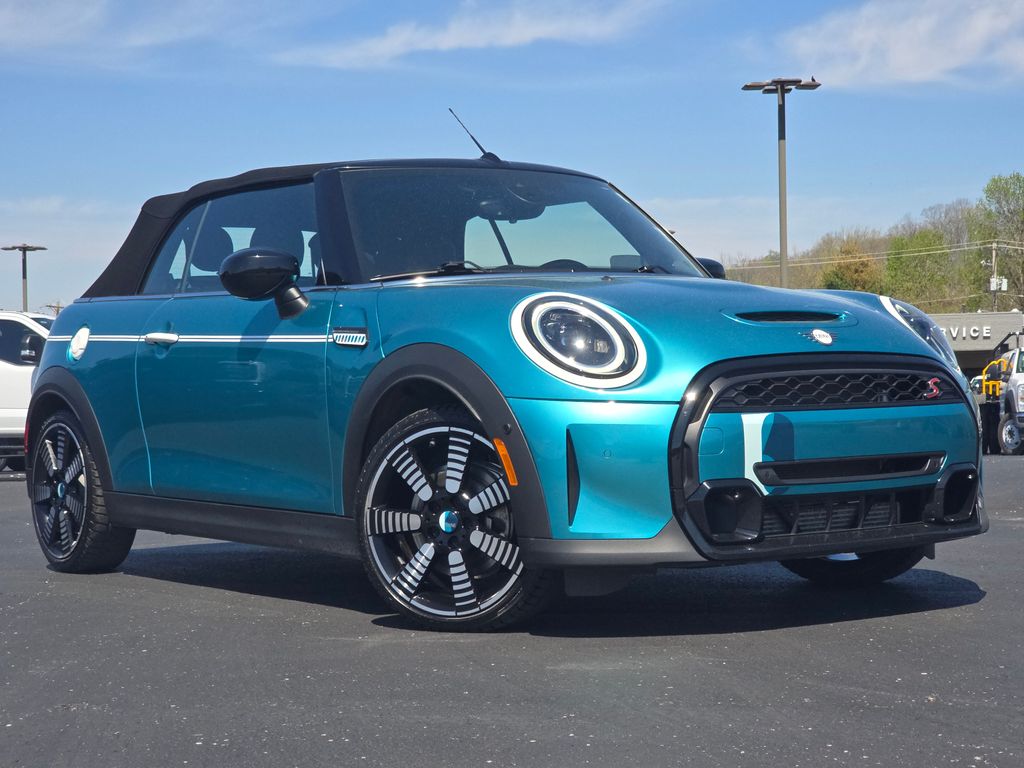 Special Order Color 2024 MINI Cooper S Convertible FWD Convertible Front-Wheel Drive 7-Speed Automatic