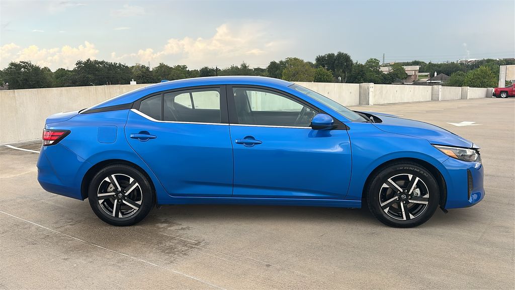 2025 Nissan Sentra SV Blue at Bravo Nissan