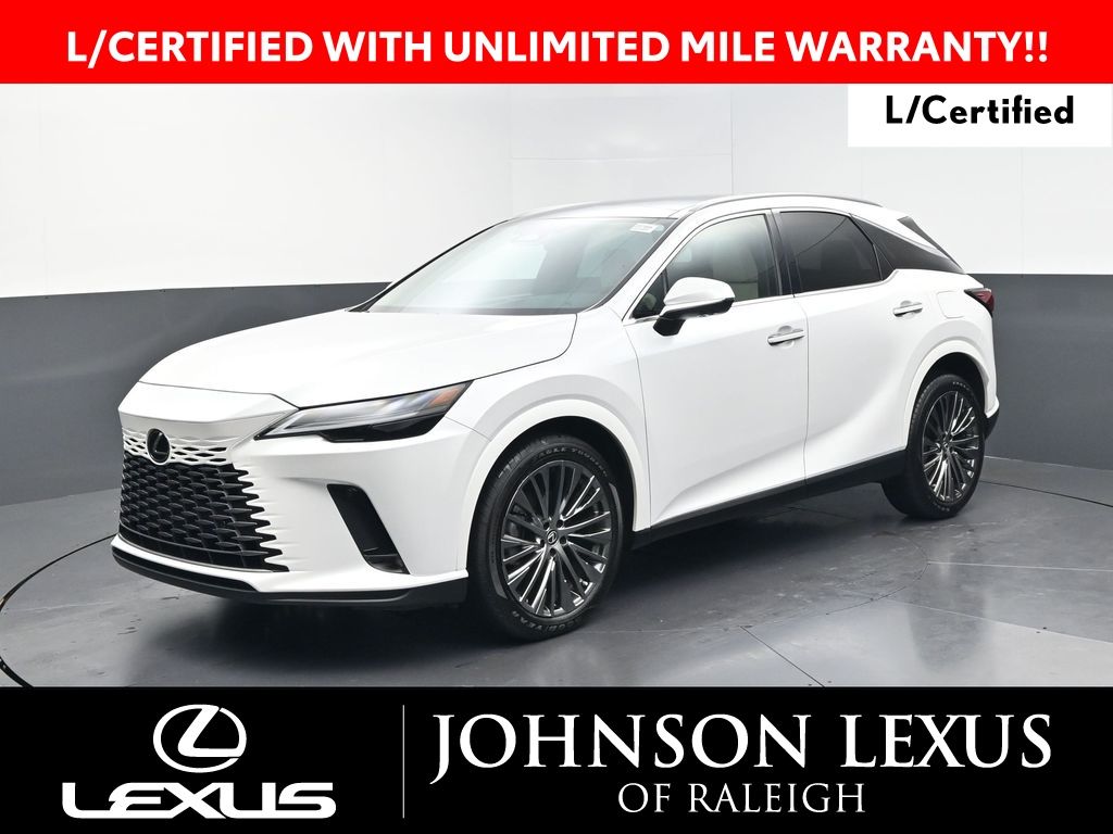 Eminent White Pearl 2024 Lexus RX Hybrid SUV / Crossover All-Wheel Drive Continuously Variable Transmission