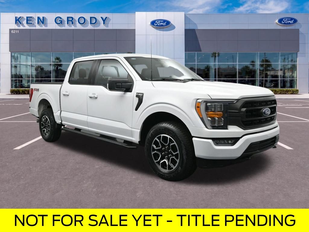 Oxford White 2023 Ford F-150 Pickup Truck Four-Wheel Drive Automatic