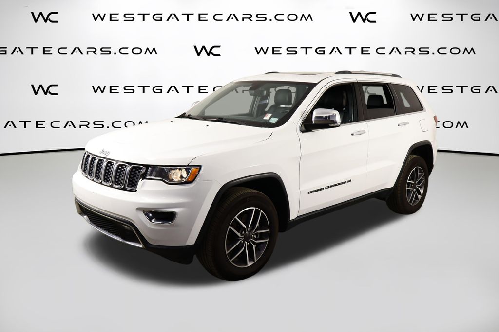 Bright White Clearcoat 2022 Jeep Grand Cherokee SUV / Crossover Four-Wheel Drive 8-Speed Automatic