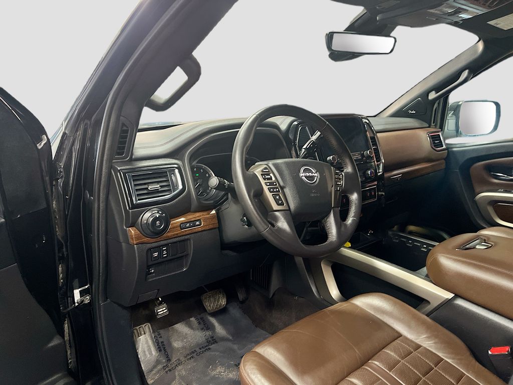 Used 2024 Super Black Nissan Platinum Reserve image 9