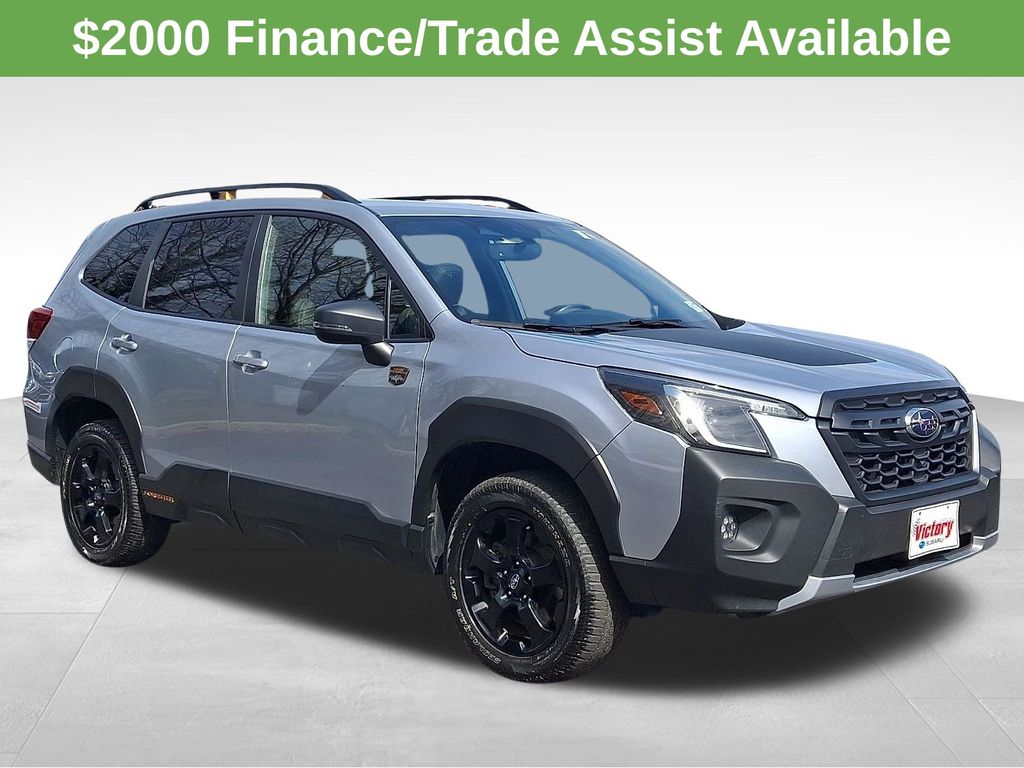 Ice Silver Metallic 2022 Subaru Forester Wilderness Crossover AWD SUV / Crossover All-Wheel Drive Continuously Variable Transmission