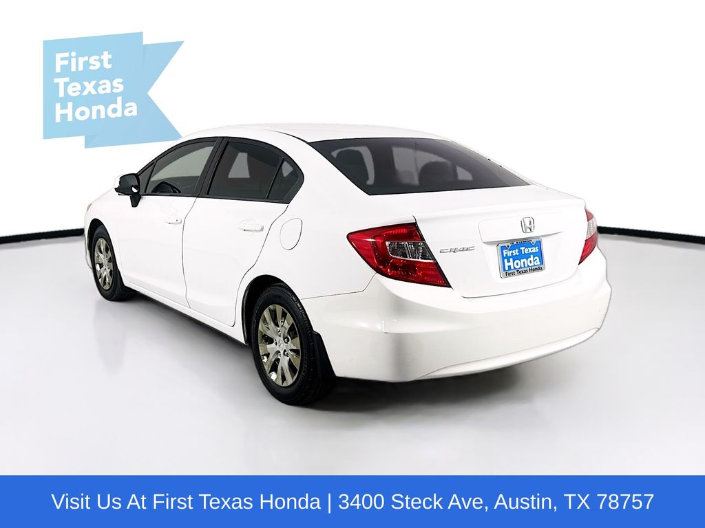 Used Car 2012 Honda Civic  Lx For Sale Under $12,000 In Austin, Texas