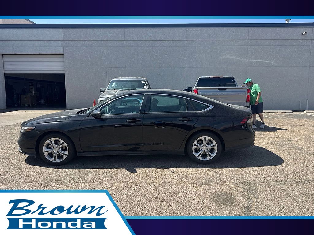Black 2026 Honda Accord Sedan Front-Wheel Drive Continuously Variable Transmission