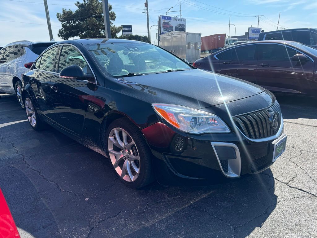 Black (Ebony Twilight Metallic) 2017 Buick Regal GS Sedan FWD Sedan Front-Wheel Drive 6-Speed Automatic