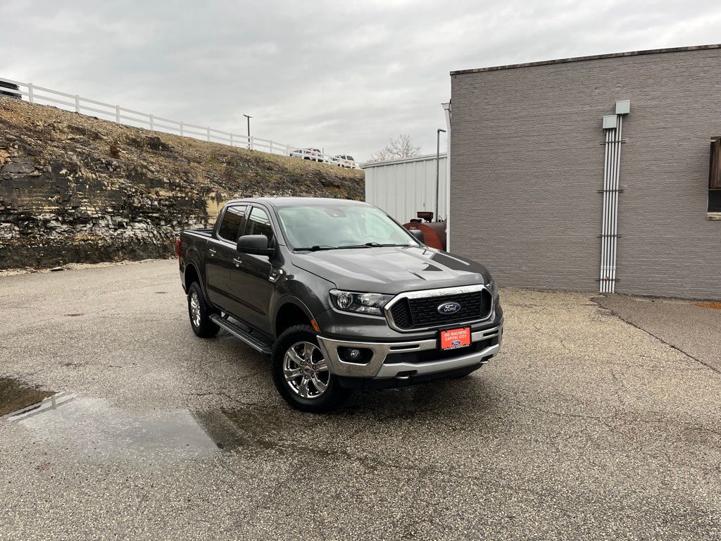 Gray (Magnetic) 2020 Ford Ranger XLT SuperCrew 4WD Pickup Truck Four-Wheel Drive Automatic