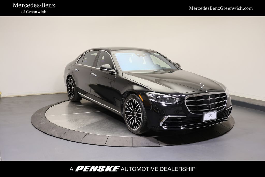 Black 2023 Mercedes-Benz S-Class Sedan All-Wheel Drive 9-Speed Automatic