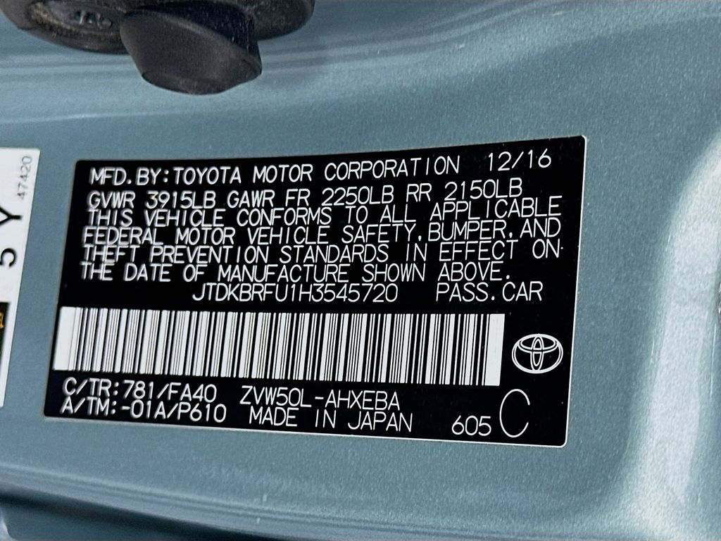 Thumbnail: 2017 Toyota Prius - 30