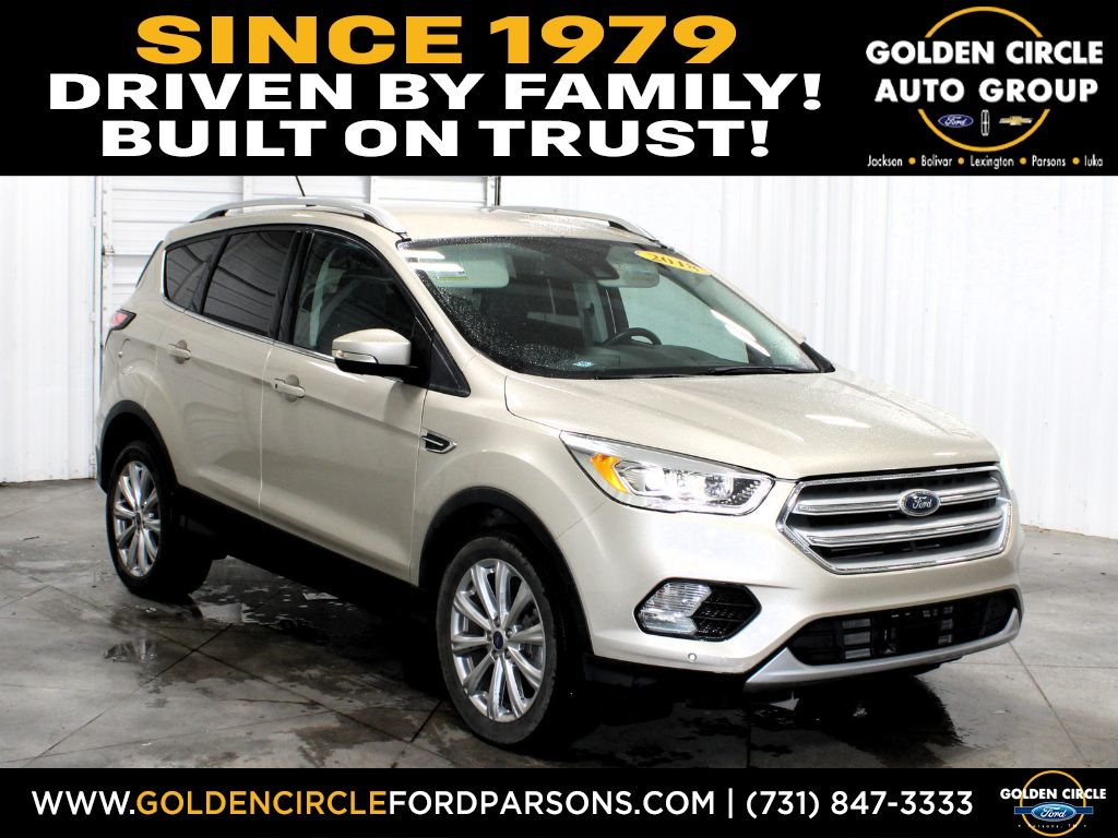 White Gold Metallic 2018 Ford Escape SUV / Crossover Front-Wheel Drive 6-Speed Automatic