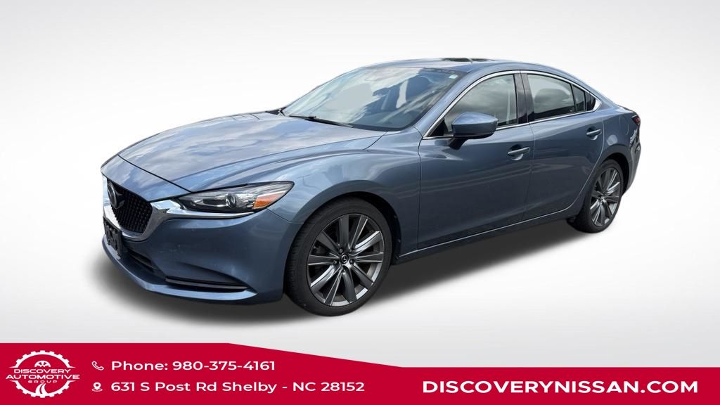Blue Reflex Mica 2018 Mazda MAZDA6 Sedan Front-Wheel Drive 6-Speed Automatic
