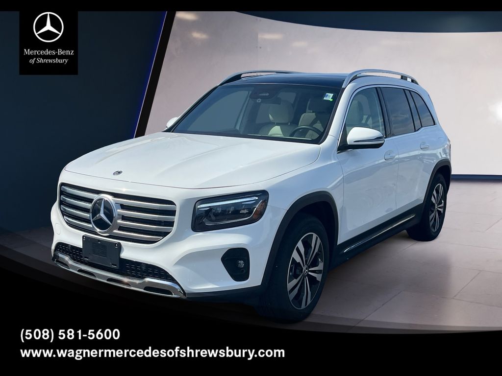 Polar White 2026 Mercedes-Benz GLB 250 4MATIC SUV / Crossover All-Wheel Drive 8-Speed Dual Clutch